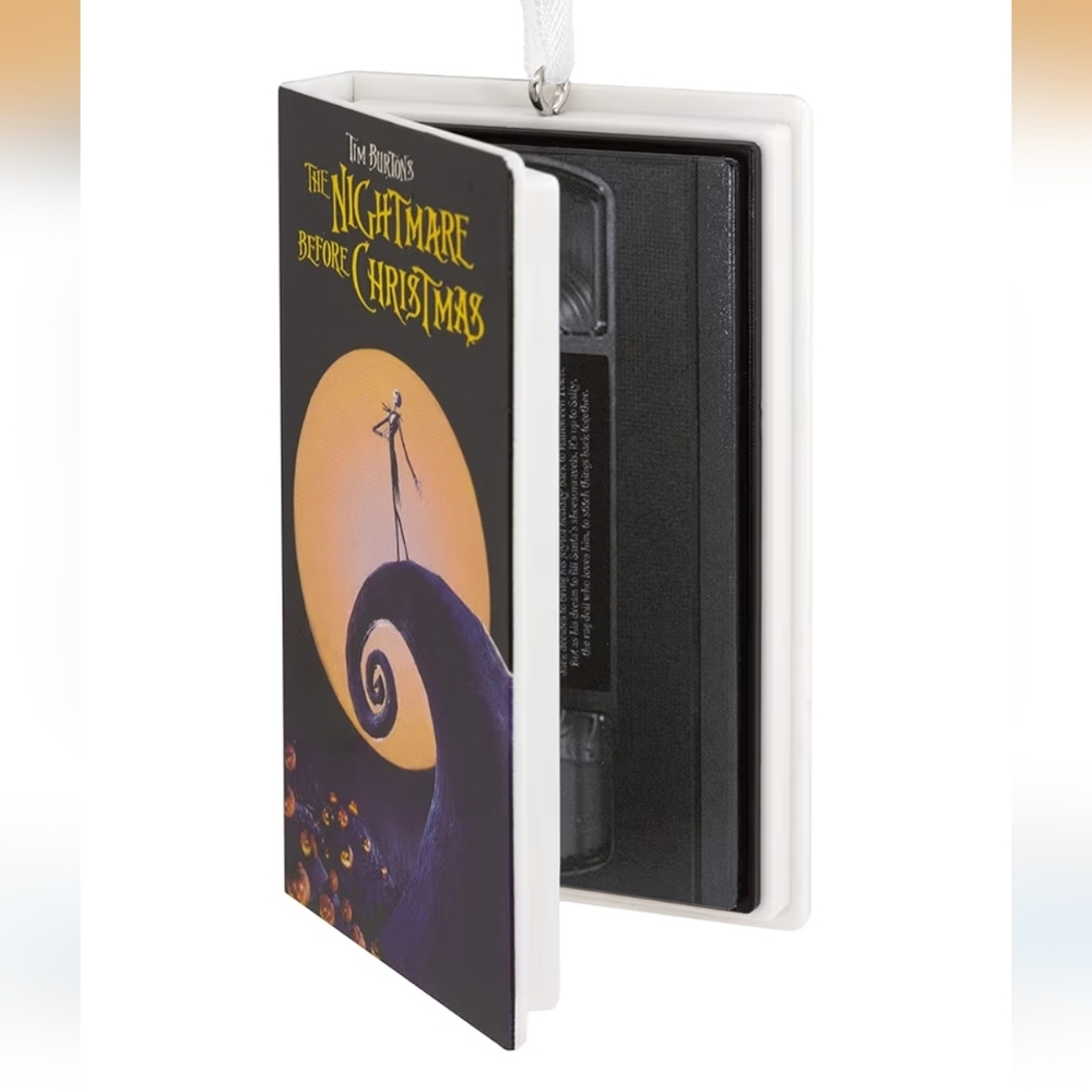 Hallmark Disney The Nightmare Before Christmas Movie Retro Video Cassette